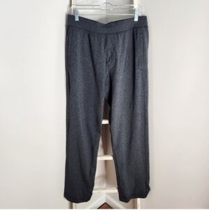 Lululemon mens size Large gray soft jersey stretch discipline pants